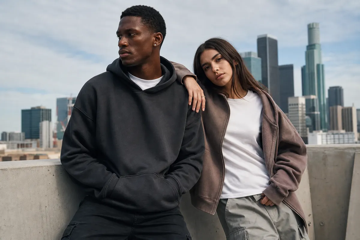 Streetwear lifestyle campaign