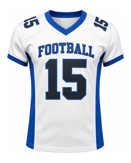 American Football style 4 — front and back views