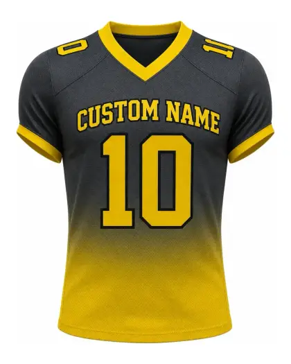 American Football style 6 — front and back views