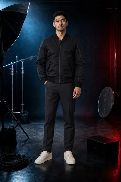 Bomber Jacket 2 — Bomber Jackets studio shoot