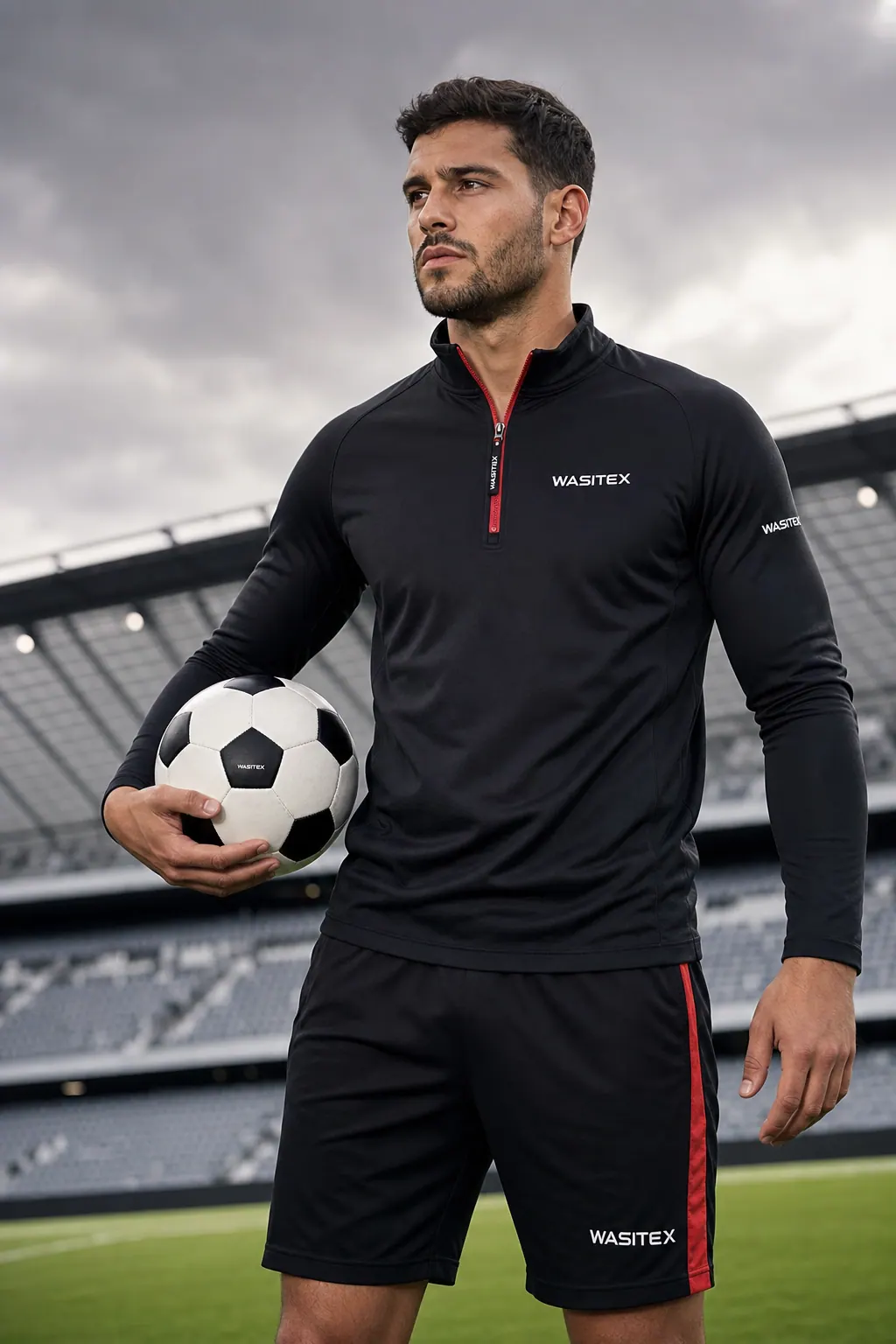 WASITEX premium custom sportswear on professional athlete