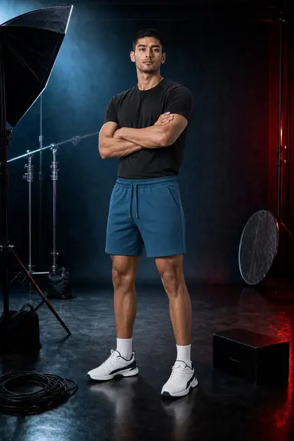 Gym Shorts 2 — Gym Shorts studio shoot