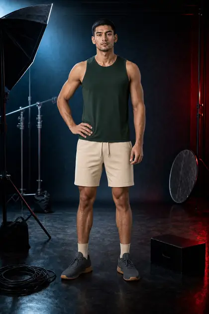 Gym Shorts 3 — Gym Shorts studio shoot