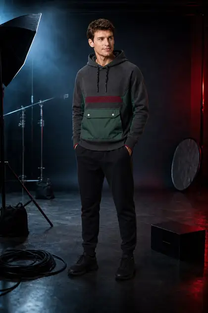 Hoodies style 7 — front and back views