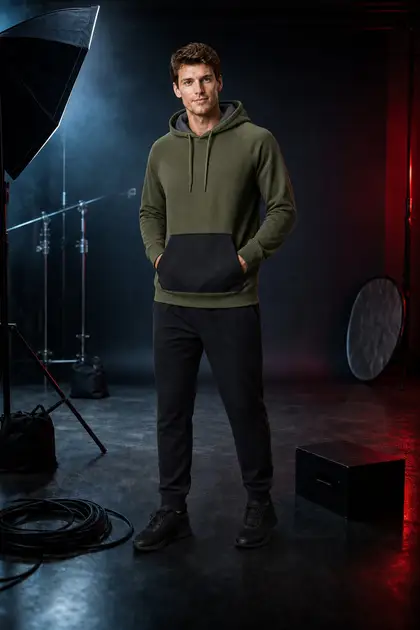 Hoodies style 9 — front and back views