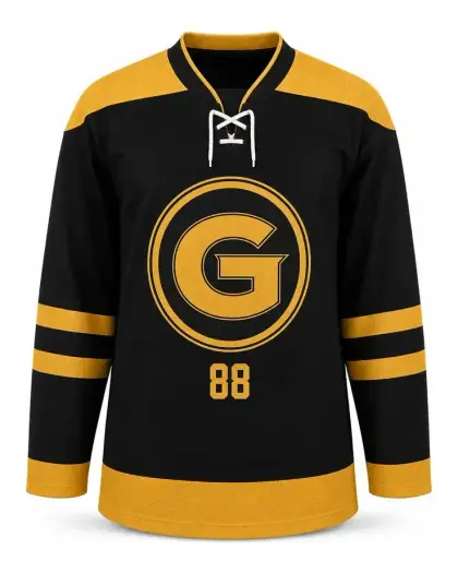 Ice Hockey style 4 — front and back views