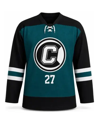 Ice Hockey style 5 — front and back views