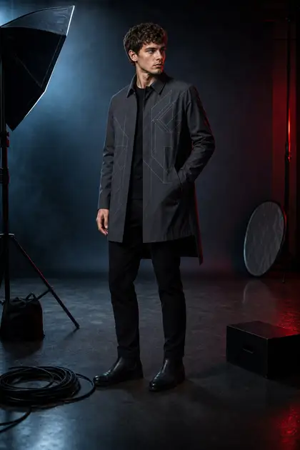 Jackets style 2 — front and back views
