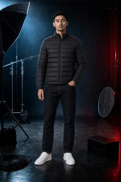 Puffer Jacket 1 — Puffer Jackets studio shoot