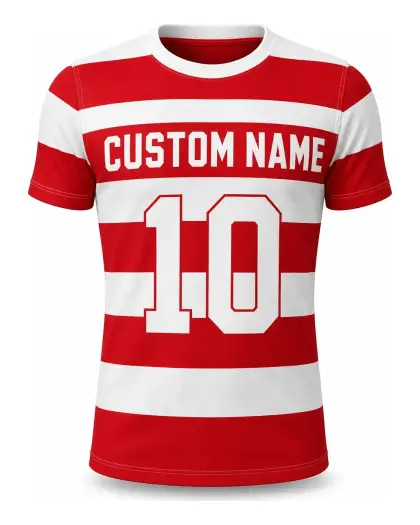 Rugby style 4 — front and back views