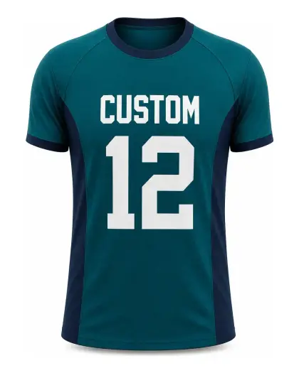 Rugby style 5 — front and back views