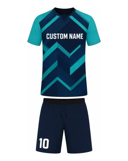 Soccer style 1 — front and back views