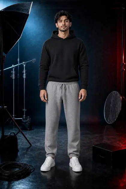 Sweatpant 1 — Sweatpants studio shoot