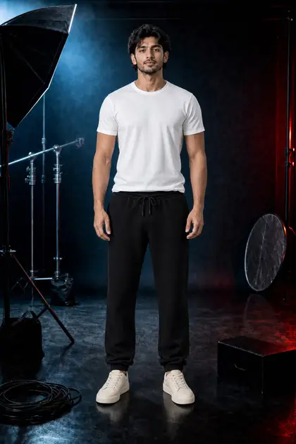 Sweatpant 2 — Sweatpants studio shoot