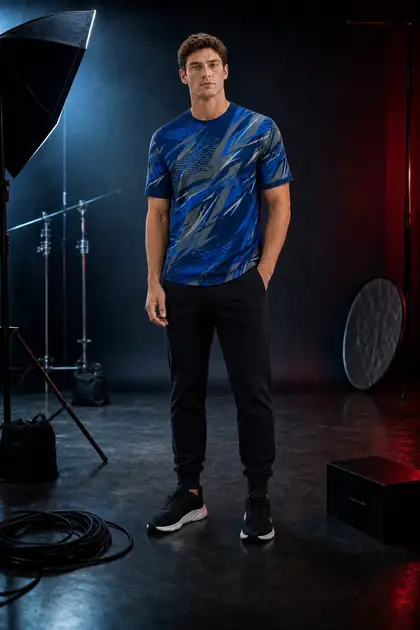 T Shirt style 3 — front and back views