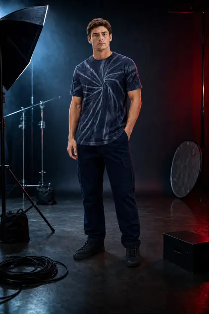 T Shirt style 4 — front and back views