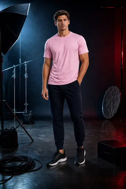 T Shirt style 6 — front and back views