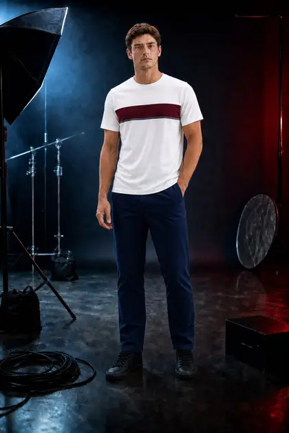 T Shirt style 7 — front and back views